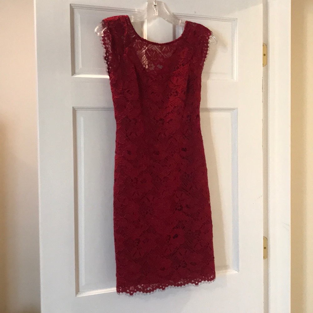 Red Laundry Women’s Lace Cocktail Dress Size 0